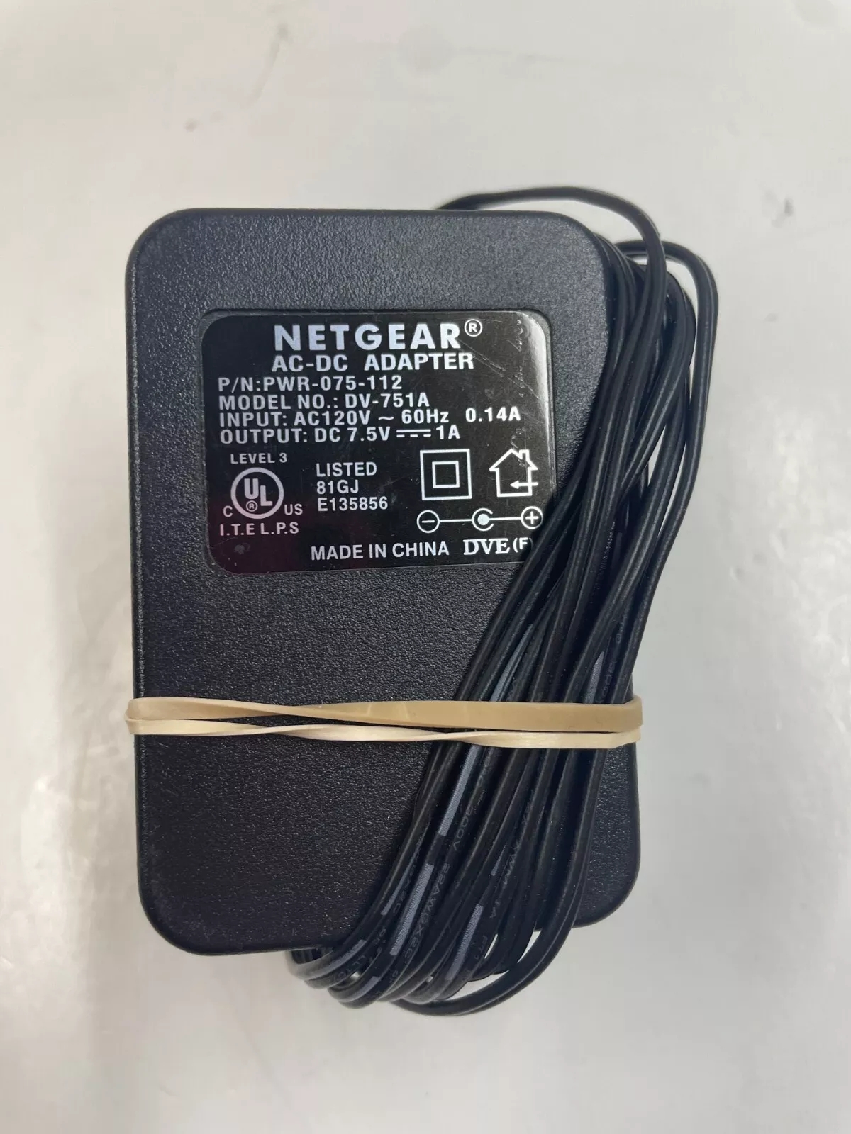 *Brand NEW*Netgear DV-751A AC120V DC 7.5V 1A AC ADAPTER Power Supply - Click Image to Close
